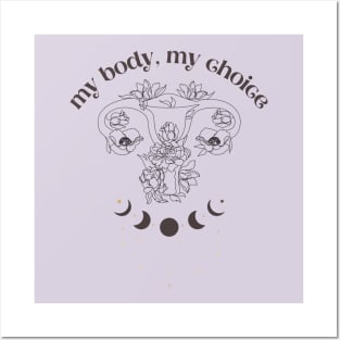 My Body, My Choice Posters and Art